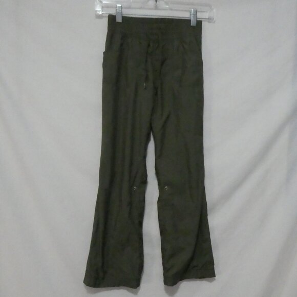 OLD NAVY | medium | Army Green Pants With Roll Tab Bottoms - Picture 1 of 14